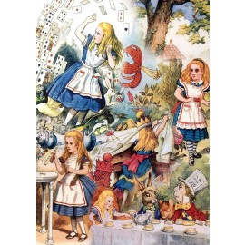 Hartie de orez Decoupage, Tema Basm, 30gsm Premium, Tehnica servetelului